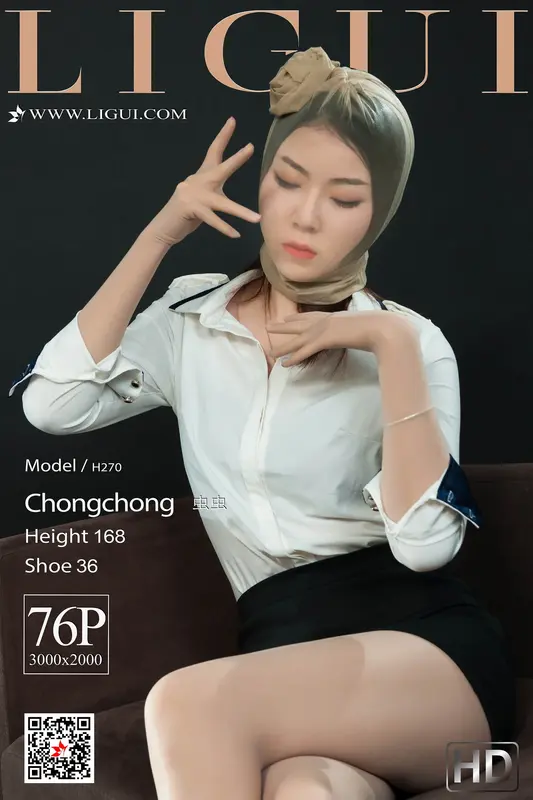 [Ligui丽柜]2019.11.21 网络丽人 Model 《颜丝香茧》- 虫虫 - Ligui丽柜